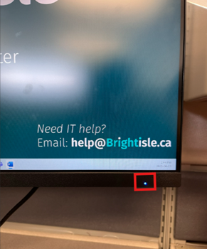 A computer screen with a red square AI-generated content may be incorrect.